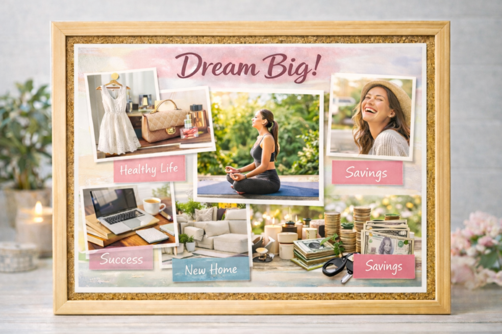 新生活のワクワクを形に!ビジョンボードで自分らしい毎日をかなえるには?