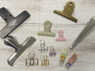 紙を挟むだけじゃもったいない！クリップの種類別活用方法を教えます